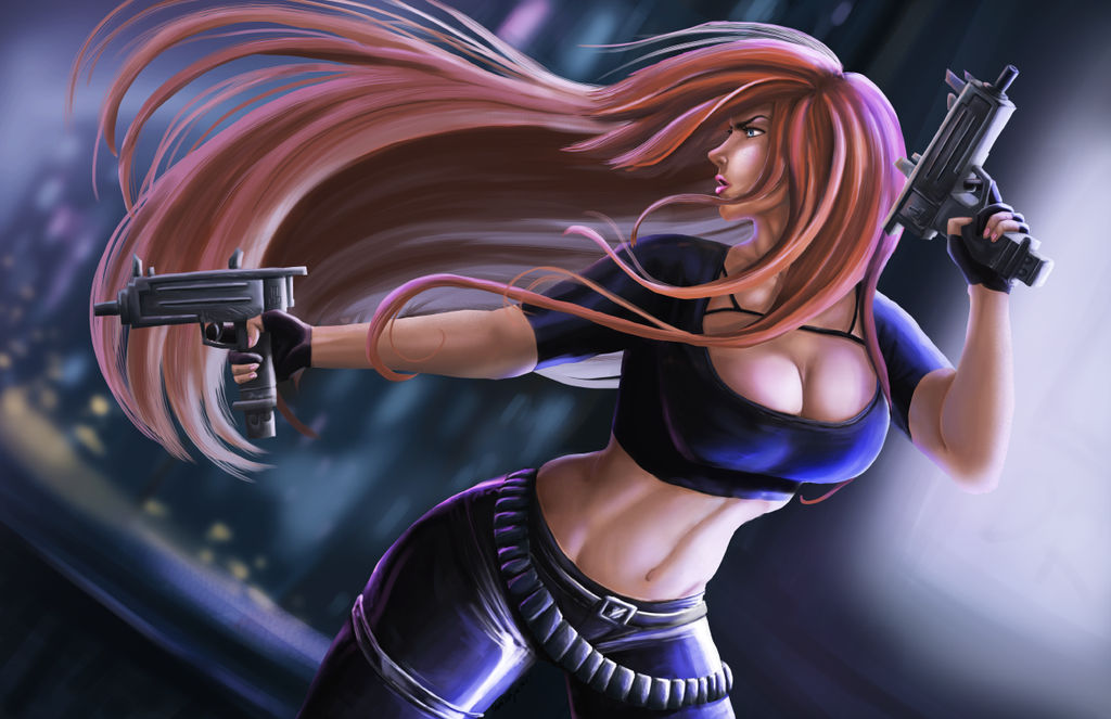 Autumn Knight — Dark Streets character design