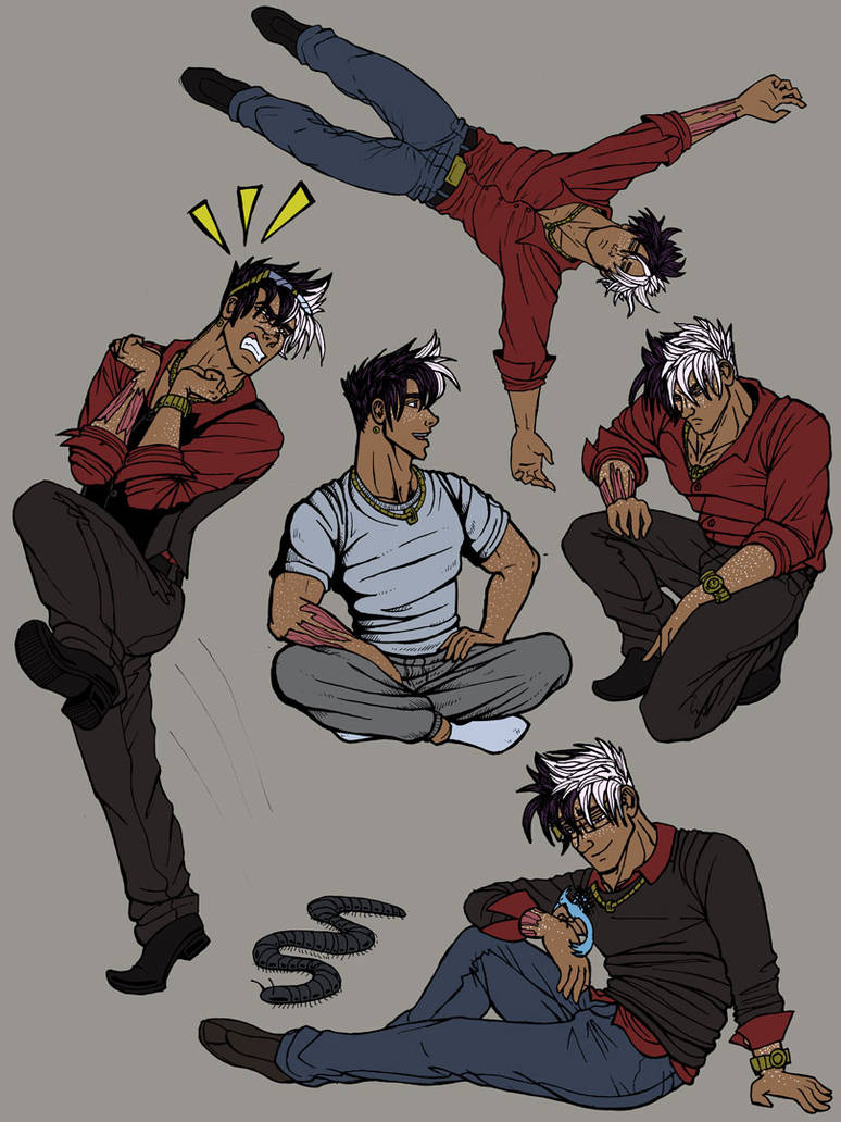 Pose practice illustration